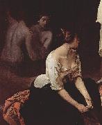 Bad der Nymphen Detail Francesco Hayez